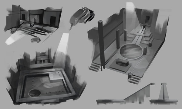 Temple biome concept